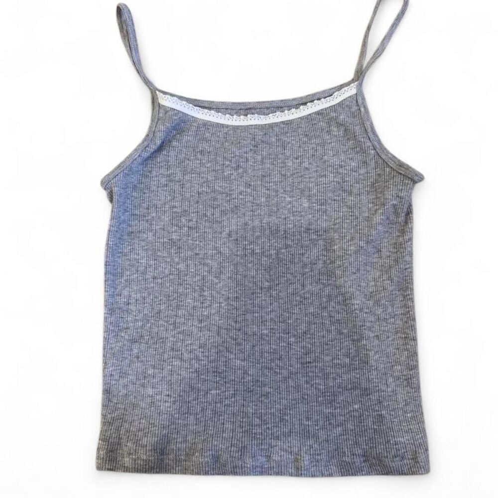 Brandy-melville Women's Grey Vest